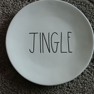 Rae Dunn jingle plate